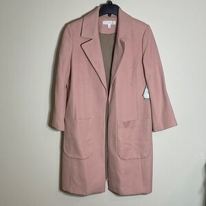 Chic Women's Pink Trench Coat
